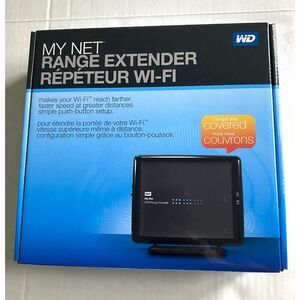 WD My Net Wi-Fi Range Extender Dual Band Wireless Signal Booster